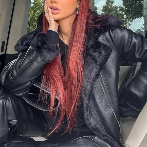 BUNDLE DEAL: Two Shearling Coats / Jackets - Picture 7 of 9